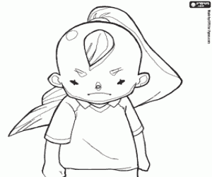 Tim Sanders or Ayumu Shorin coloring page