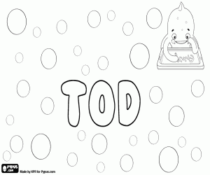 Tod, variant of Todd coloring page