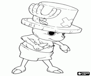 Tony Tony Chopper, One Piece coloring page