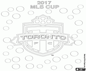 Toronto FC, 2017 MLS Cup champion coloring page