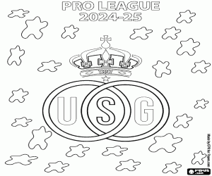 Union SG, Pro League 2024-2025 coloring page