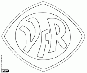 VfR Aalen emblem coloring page
