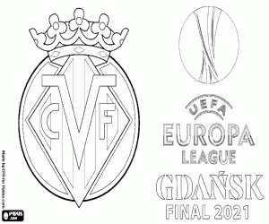 Villarreal CF, Europa League 2020-21 coloring page