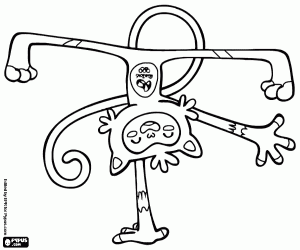 Vinicius, Rio 2016 Olympic Mascot coloring page
