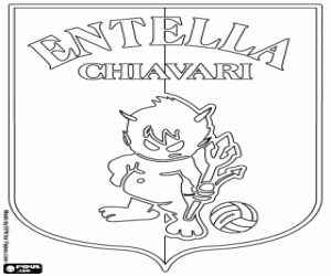 Virtus Entella shield coloring page