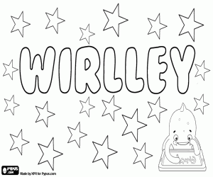 Wirlley, variant of Wirley coloring page