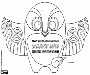 World Championships in Athletics 2015 coloring page
