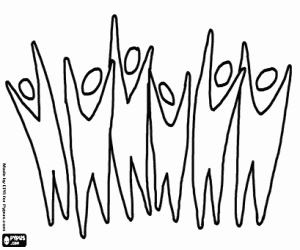 The Youth day coloring page