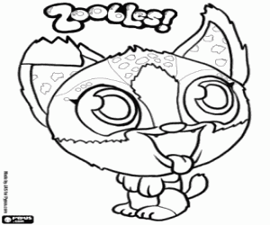 Zooble from Petagonia coloring page