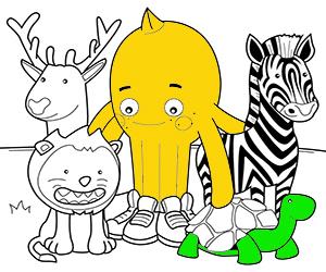 Animals coloring pages