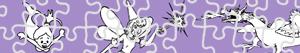 Fantasy puzzles coloring pages