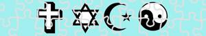 Religion puzzles coloring pages