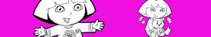 Dora the Explorer coloring pages