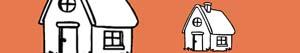 Houses coloring pages