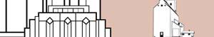 Buildings and other constructions coloring pages