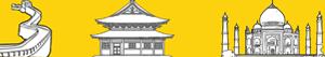 Monuments and other sights in Asia  coloring pages
