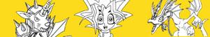 Yu-Gi-Oh! coloring pages
