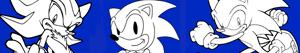 Sonic coloring pages