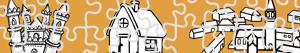Houses, Cities and Monuments Puzzles coloring pages