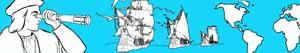 Christopher Columbus - Discovery of America coloring pages