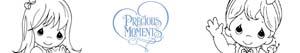 Precious Moments coloring pages