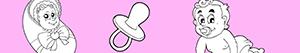 Baby, the littlest one coloring pages
