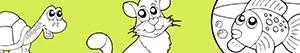 Pets coloring pages