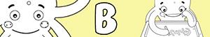 Girl names with B coloring pages