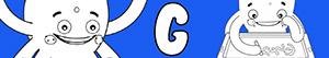 Boy names with G coloring pages