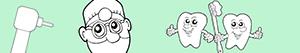 Dentist coloring pages