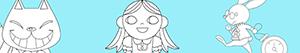 Alice in Wonderland coloring pages