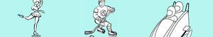 Sports on ice coloring pages